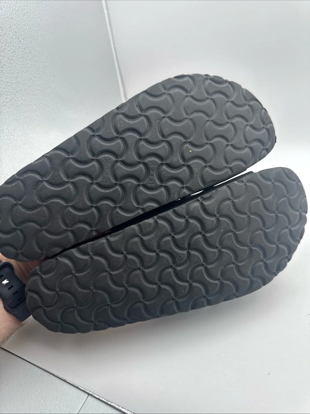 Birkenstock Granada 245 Black Slip On Sandals Size US 7